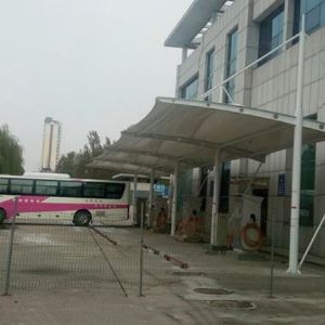 膜结构充电桩